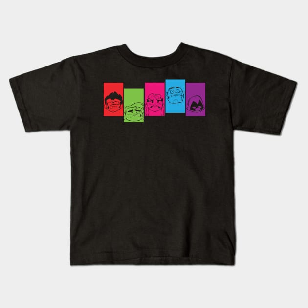 Titans Kids T-Shirt by Migs